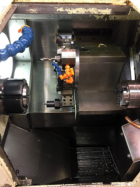Tecno Wasino JD-1, FANUC 21iTB, 3 Chk, 1.5 cap, 2005, 8-pos turret, sub spindle