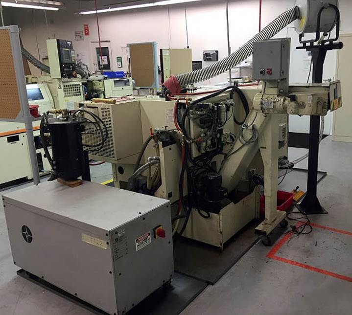 Tecno Wasino JD-1, FANUC 21iTB, 3 Chk, 1.5 cap, 2005, 8-pos turret, sub spindle