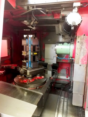 11.81 X, 19.69 Y, 17.72 Z, MATSUURA MAM-500HF PC11, 1995, Yasnac I80, 210 ATC