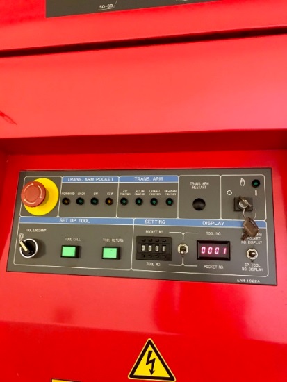 11.81 X, 19.69 Y, 17.72 Z, MATSUURA MAM-500HF PC11, 1995, Yasnac I80, 210 ATC