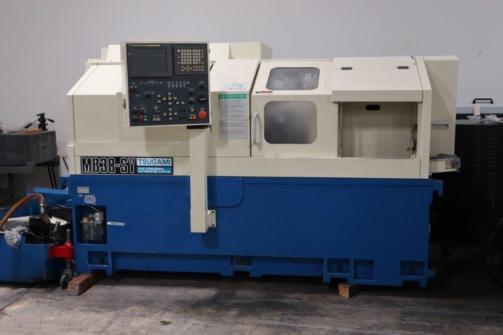 Tsugami MB-38SY, Fanuc LH1, 1-1/2 , 2005, 2x8 Pos Trrt, 6-Axis, Sub, short Iemca