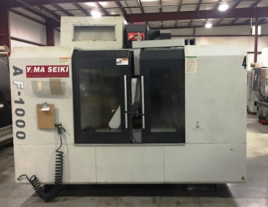 40.1 X, 21.6 Y, 24.9 Z, YAMA SEIKI AF-1000, 2012, 15K RPM, Chip Conveyor