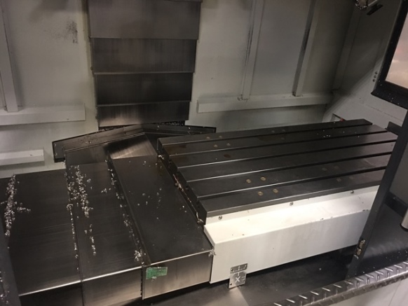 40.1 X, 21.6 Y, 24.9 Z, YAMA SEIKI AF-1000, 2012, 15K RPM, Chip Conveyor