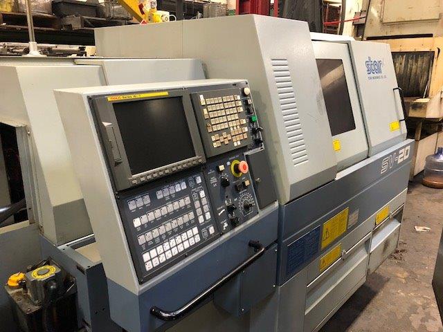 3/4 Star SV20 CNC Swiss, Fanuc 16T, 2001, 9-axis, Gang + Turret, Iemca Genius