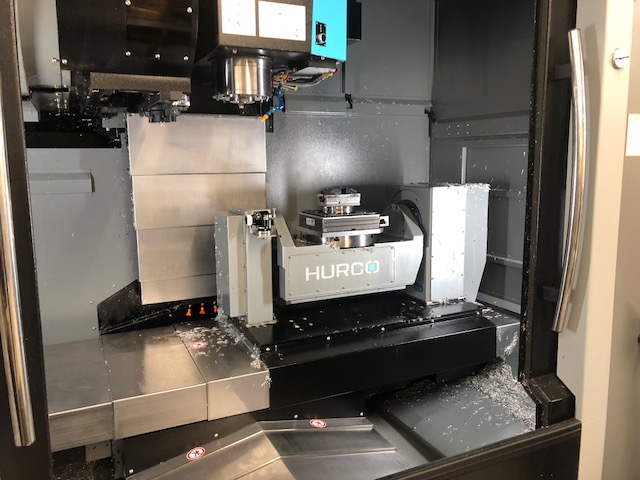 42 X, 24 Y, 20.5 Z, HURCO VMX42UI, 2014, 5 AXIS TRUNNION, 12,000 RPM