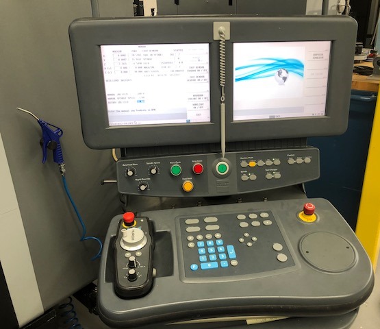 42 X, 24 Y, 20.5 Z, HURCO VMX42UI, 2014, 5 AXIS TRUNNION, 12,000 RPM