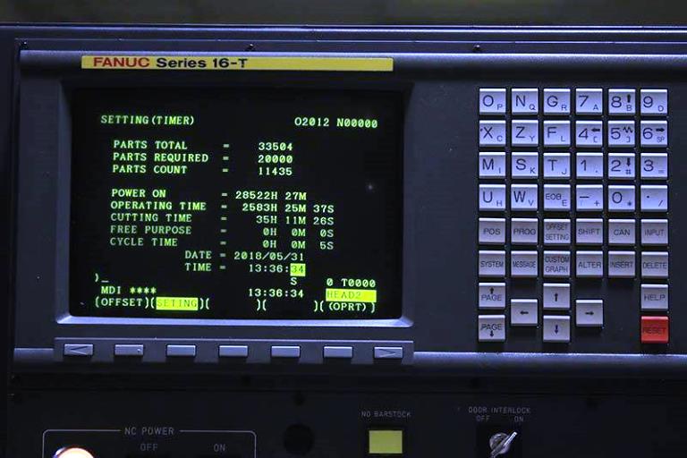 1 1/4 STAR SR32, Fanuc 16TT, 1998, 4Rot/6OD/4ID/4BWID, no barfeed