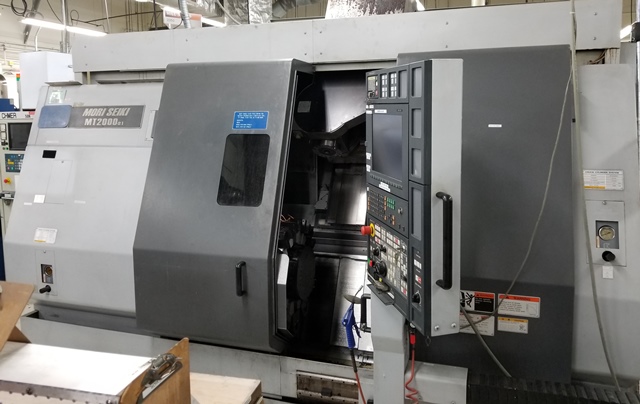 MORI SEIKI MT2000A1S, MSG501, 2 1/2 , 2003, B-axis mill-turn, 21x40 cc; 40 ATC