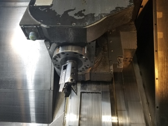 MORI SEIKI MT2000A1S, MSG501, 2 1/2 , 2003, B-axis mill-turn, 21x40 cc; 40 ATC