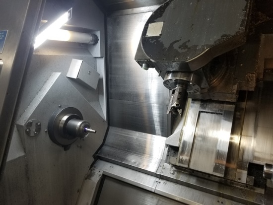 MORI SEIKI MT2000A1S, MSG501, 2 1/2 , 2003, B-axis mill-turn, 21x40 cc; 40 ATC