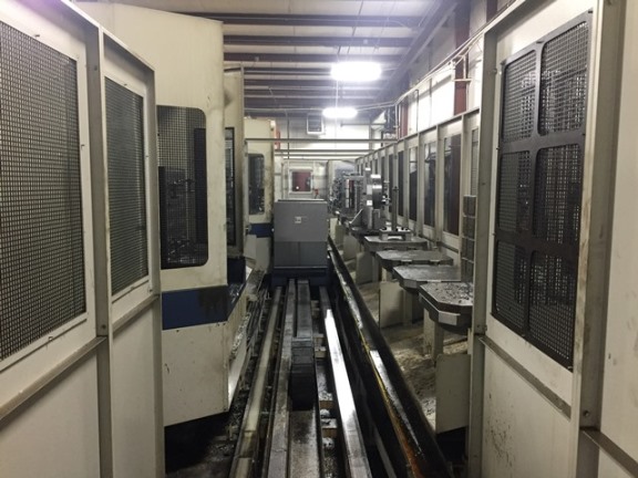 MORI SEIKI, (2) SH-503 w/ 18 pallet pool, Fanuc, , 2001, 120 ATC, 40 taper, CTS