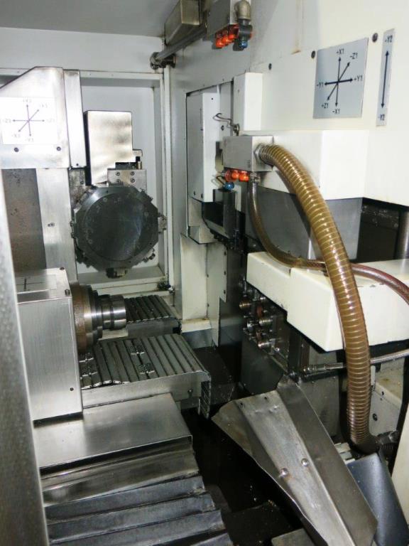 1 1/4 MAIER ML36E, Fanuc 160iTB, 2006, 12-Axis, Y-Axis, Turret + Gang
