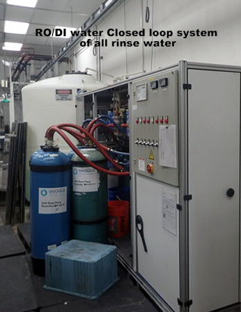 UCM, 2008, Large 10-Tank Ultrasonic Cleaning/PVD Coating, Passivation, XLNT Cond