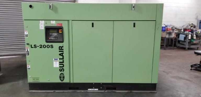 587 CFM, 125 PSI, SULLAIR #LS200SH125, 125 HP, 2014, AC Dryer