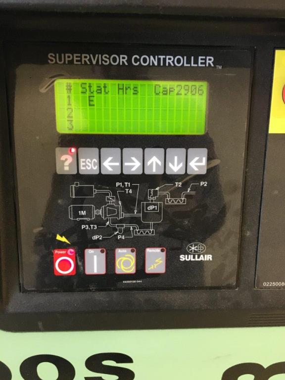 587 CFM, 125 PSI, SULLAIR #LS200SH125, 125 HP, 2014, AC Dryer