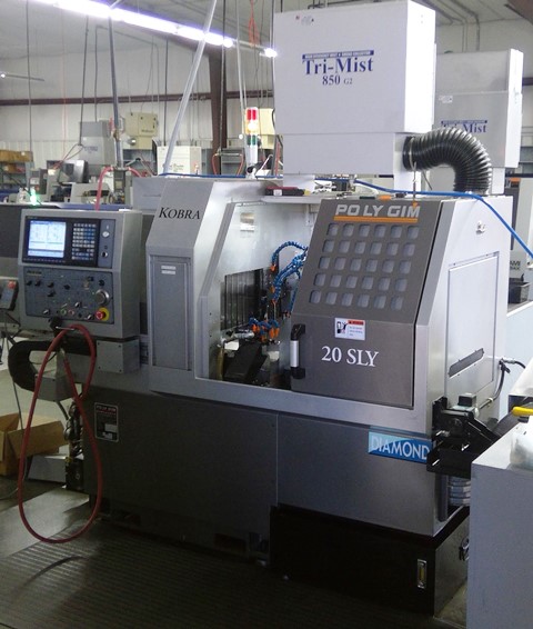 3/4 EUROTECH POLYGIM, KOBRA 20SLY, 2016, Mits, Loader, Mits, 7-axis, sub, live