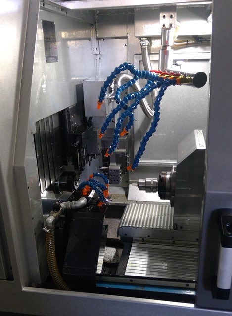 3/4 EUROTECH POLYGIM, KOBRA 20SLY, 2016, Mits, Loader, Mits, 7-axis, sub, live