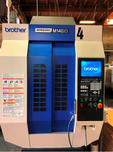 Brother, M140X1, Brother CNC-C00, 2014, BT-30, 10,000 RPM, Very Low Hours