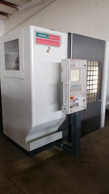25 X, 20 Y, 18 Z, DMG MORI DURA VERTICAL 635 ECO, 2011