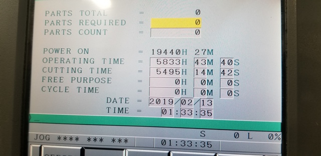 30 X, 16 Y, 20 Z, Doosan MV3016LD, 2007, TSC, Chip Conveyor