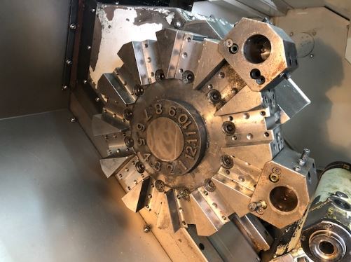 Doosan Puma 240B, Fanuc i, 8 Chk, 2 1/2 , 2005, Tailstock, Presetter
