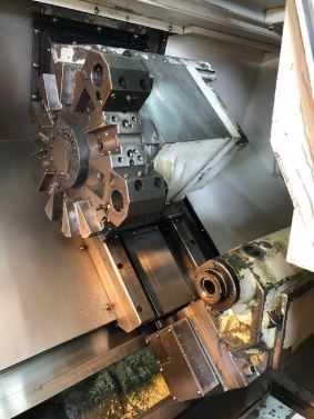 Doosan Puma 240B, Fanuc i, 8 Chk, 2 1/2 , 2005, Tailstock, Presetter