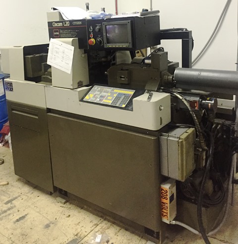 3/4 Citizen L(3)20VII, 1996, 3 live/5OD/3ID/3BW, LNS Hyd b/f, sub spindle