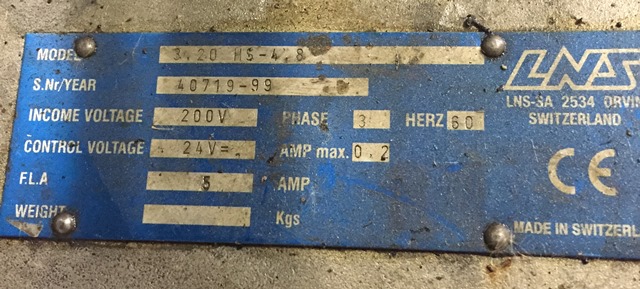 3/4 Citizen L(3)20VII, 1996, 3 live/5OD/3ID/3BW, LNS Hyd b/f, sub spindle