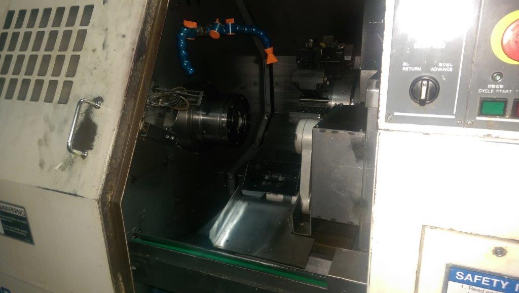 Miyano BND-51S, Fanuc 21, 6 Chk, 1999, 2 Bar Cap, 20 Swing, Iemca Barfeed