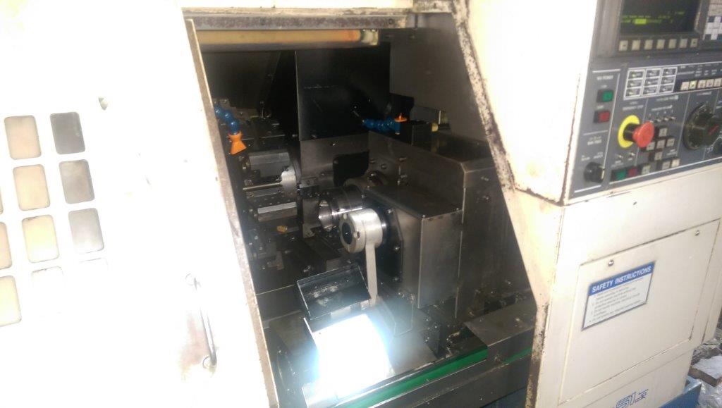 Miyano BND-51S, Fanuc 21, 6 Chk, 1999, 2 Bar Cap, 20 Swing, Iemca Barfeed