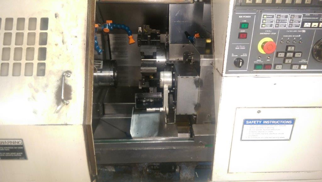 Miyano BND-51S, Fanuc 21, 6 Chk, 1999, 2 Bar Cap, 20 Swing, Iemca Barfeed