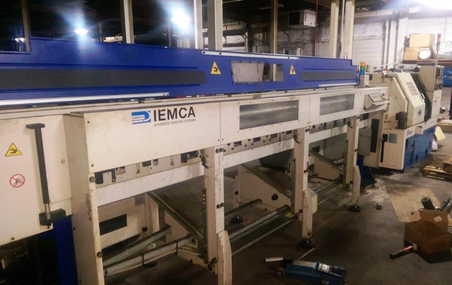 Miyano BND-51S, Fanuc 21, 6 Chk, 1999, 2 Bar Cap, 20 Swing, Iemca Barfeed
