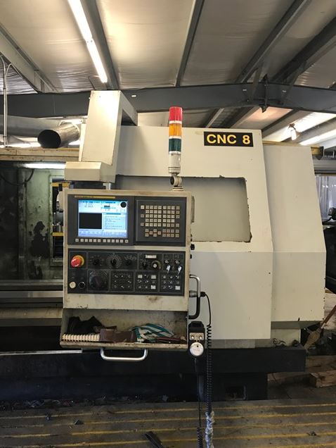 30 x 120 cc, Willis 30120-6, 6 hole, Fanuc 0iT, Post & 8 Station Turret