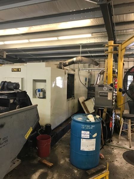 30 x 120 cc, Willis 30120-6, 6 hole, Fanuc 0iT, Post & 8 Station Turret