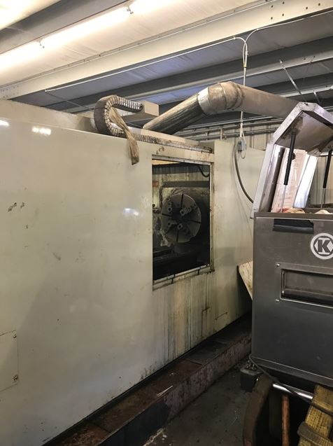30 x 120 cc, Willis 30120-6, 6 hole, Fanuc 0iT, Post & 8 Station Turret