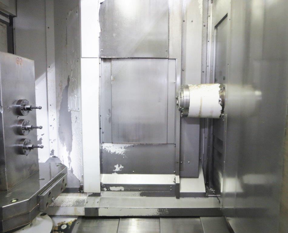 24.8 X, 24.4 Y, 27.9 Z, OKK HP500S, 2006, Fanuc 180i, Conveyor, 12,000 RPM
