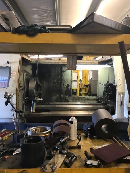 30 x 15 , Willis 30120-6, Chip Conveyor, 8 Station Turret, Fanuc 0i-TC