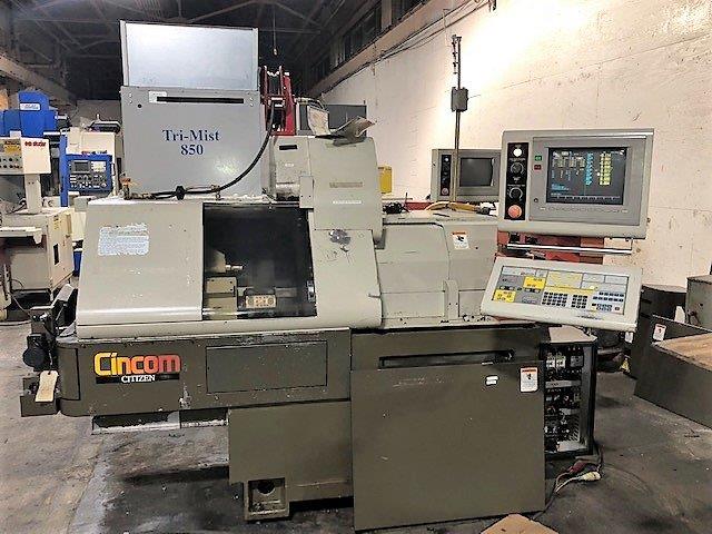 3/4 , Citizen M20, 1996, Gang-Turret, 7-axis, Spego 123 Barfeed, live tools