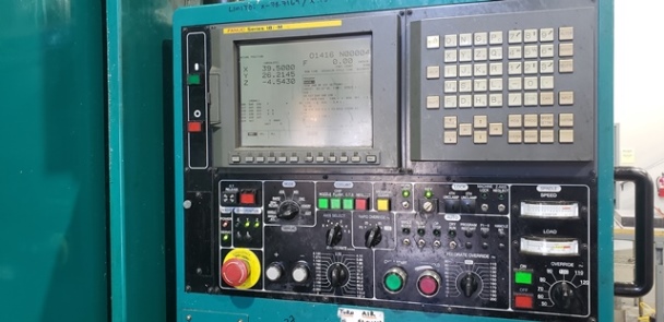Kasuga QUANTUM Q2000V42, Fanuc 18i-M, 80 x34 , 12K RPM, Cat50, NEW SPINDLE