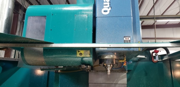 Kasuga QUANTUM Q2000V42, Fanuc 18i-M, 80 x34 , 12K RPM, Cat50, NEW SPINDLE
