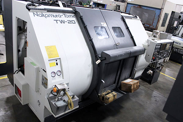 Nakamura Tome TW-20MMY, Fanuc 18ITB, 8 Chk, 2 1/2 , 2003, Sub Spindle, Y-Axis