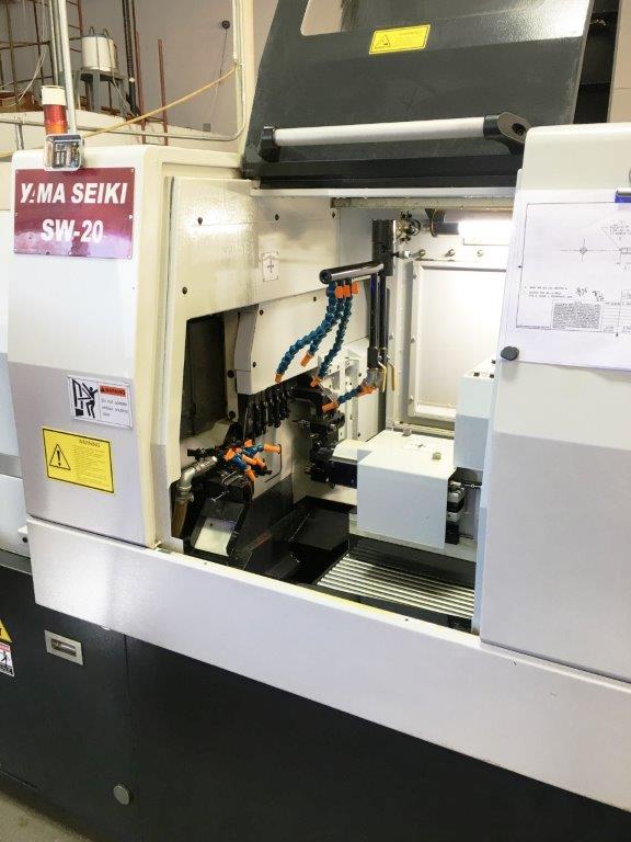 3/4 YAMA SEIKI SW20, FANUC 31iTB, 2011, 5live/6OD/4ID/4live BW, Mag BF