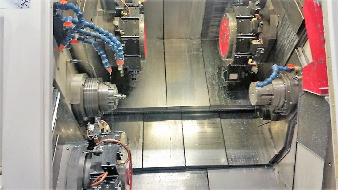 Miyano ABX-51TH2, Fanuc 31ITA, 6 Chk, 2 , 2009, Tool Setter, HP Coolant