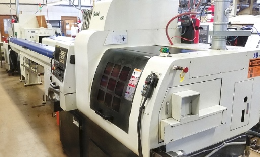1 5/8 , SWISTEK, No. AB42 HYBRID, 38mm, FANUC, 2011, 7-axis, loader