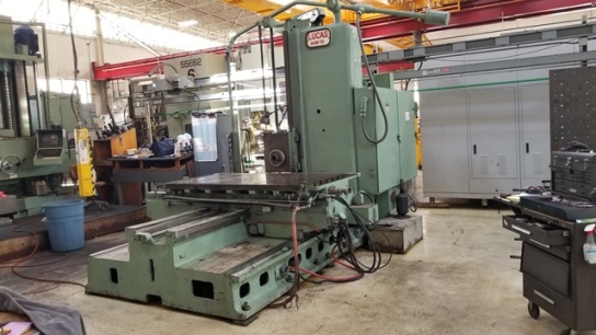 4 , LUCAS 441B-72, 42 vertical, 72 cross, 50 Taper, 36x74 table