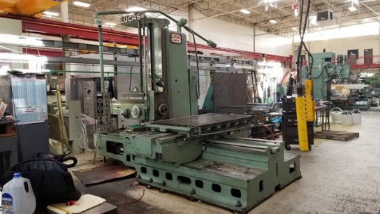 4 , LUCAS 441B-72, 42 vertical, 72 cross, 50 Taper, 36x74 table