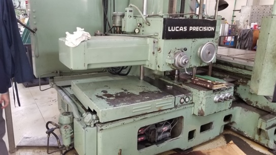 4 , LUCAS 441B-72, 42 vertical, 72 cross, 50 Taper, 36x74 table