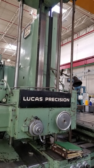 4 , LUCAS 441B-72, 42 vertical, 72 cross, 50 Taper, 36x74 table