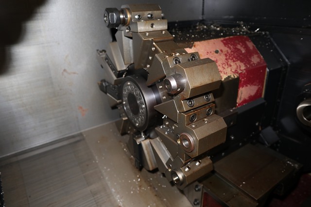 Ganesh 4212, Fanuc 0iTD, 2005, 6 Chk, 1 5/8 , 12 Pos Turret, Tailstock