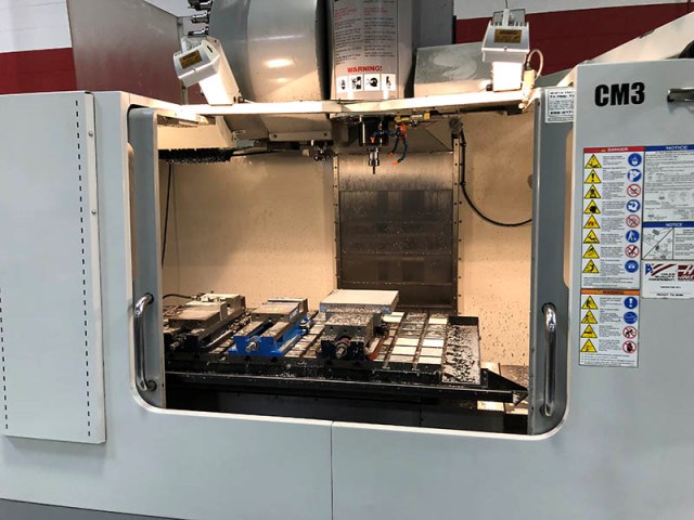 40 X, 26 Y, 24 Z, Haas VM3, 2007, Probe, P-Cool, Rigid Tapping, Chip Auger